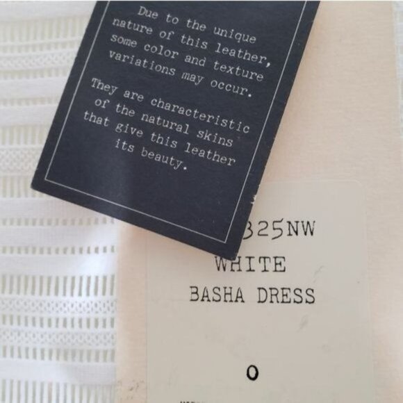 RAG & BONE White Basha Sleeveless Burnout Dress - Picture 14 of 16